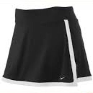 NIKE XL BLK/WHT Golf,Badminton,Tennis or Pickleball Skort